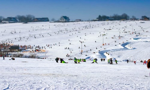 u wojtusia- widok wyciągu narciarskiego Murzasichle - Ski
